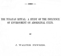 Cover of The Tusayan ritual — Themes and ...