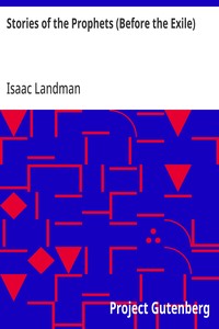 Cover of Stories of the Prophets (Before the Exile) — Reading Companion