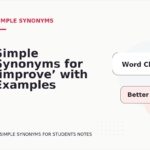 Simple Synonyms for ‘improve’ with Examples