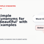 Simple Synonyms for ‘beautiful’ with Examples