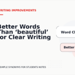 Better Words Than ‘beautiful’ for Clear Writing