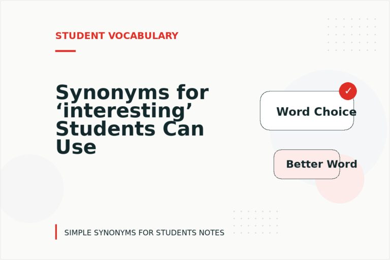 Synonyms for ‘interesting’ Students Can Use