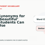 Synonyms for ‘beautiful’ Students Can Use